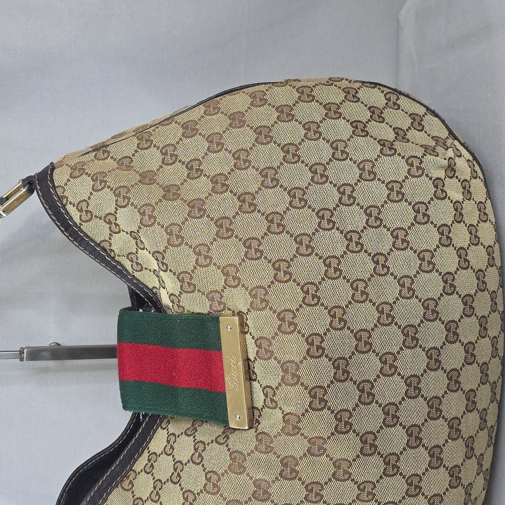 ✨️GUCCI GG Canvas Web New Ladies Hobo Bag - Picture 4 of 16